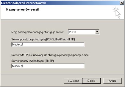 Konfiguracja MS Outlook Express