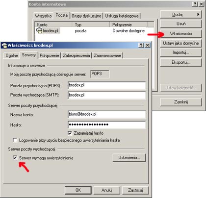 Konfiguracja MS Outlook Express