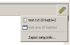 Zablokowany za��cznik w&nbsp;programie MS Outlook Express
