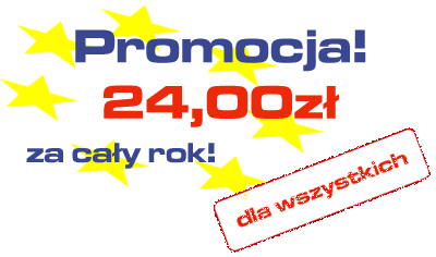 Promocja! Domeny zgora.eu za 24,00z� netto za rok!